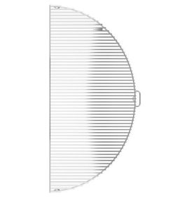 Grillrost für Feuerschalen – Halbkreis-Design für vielseitiges Grillen. Der Halbkreis-Grillrost bietet ein einzigartiges Grillerlebnis und maximale Flexibilität beim Grillen. Erleben Sie grenzenlosen Grillspaß und genießen Sie das Beste aus Ihrer Feuerschale!