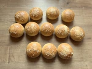 Burger Buns fertig