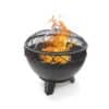 HEAT Boble Feuerschale 60 cm | Feuerstelle mit Rotbronze-Effekt & Funken­schutz