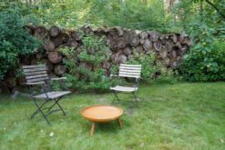 Classic Feet & Handle Feuerschale 60 cm | Stabile Feuerstelle mit Griffen