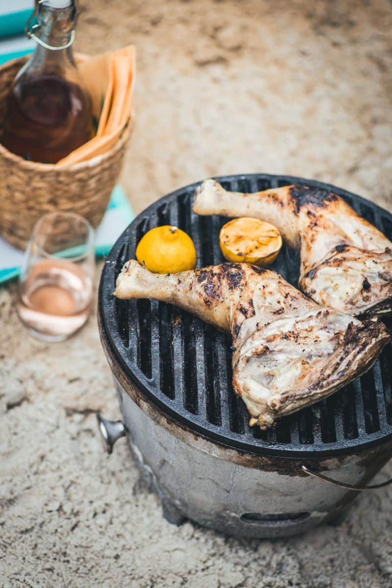 Camping-Ofen Ø 31,5 cm | Outdoor-Kocher ohne offenes Feuer