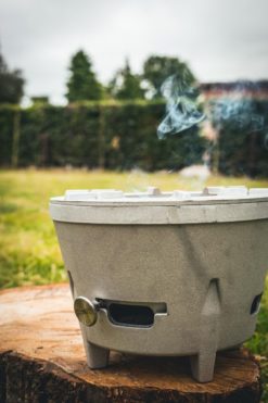 Camping-Ofen Ø 31,5 cm | Outdoor-Kocher ohne offenes Feuer
