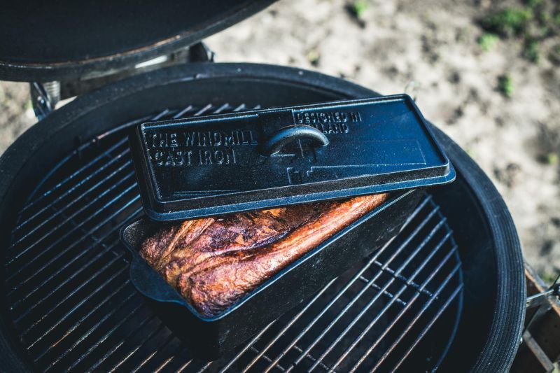 Brot-Dutch-Oven aus Gusseisen | Rechteckig & pre-seasoned