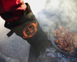 Grillhandschuhe aus Leder | Hitzeschutz für Grill & Dutch Oven