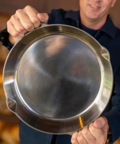 PitmasterX Skillet 12 Zoll mit Griffen – Gusseisenpfanne für Feuer & Grill