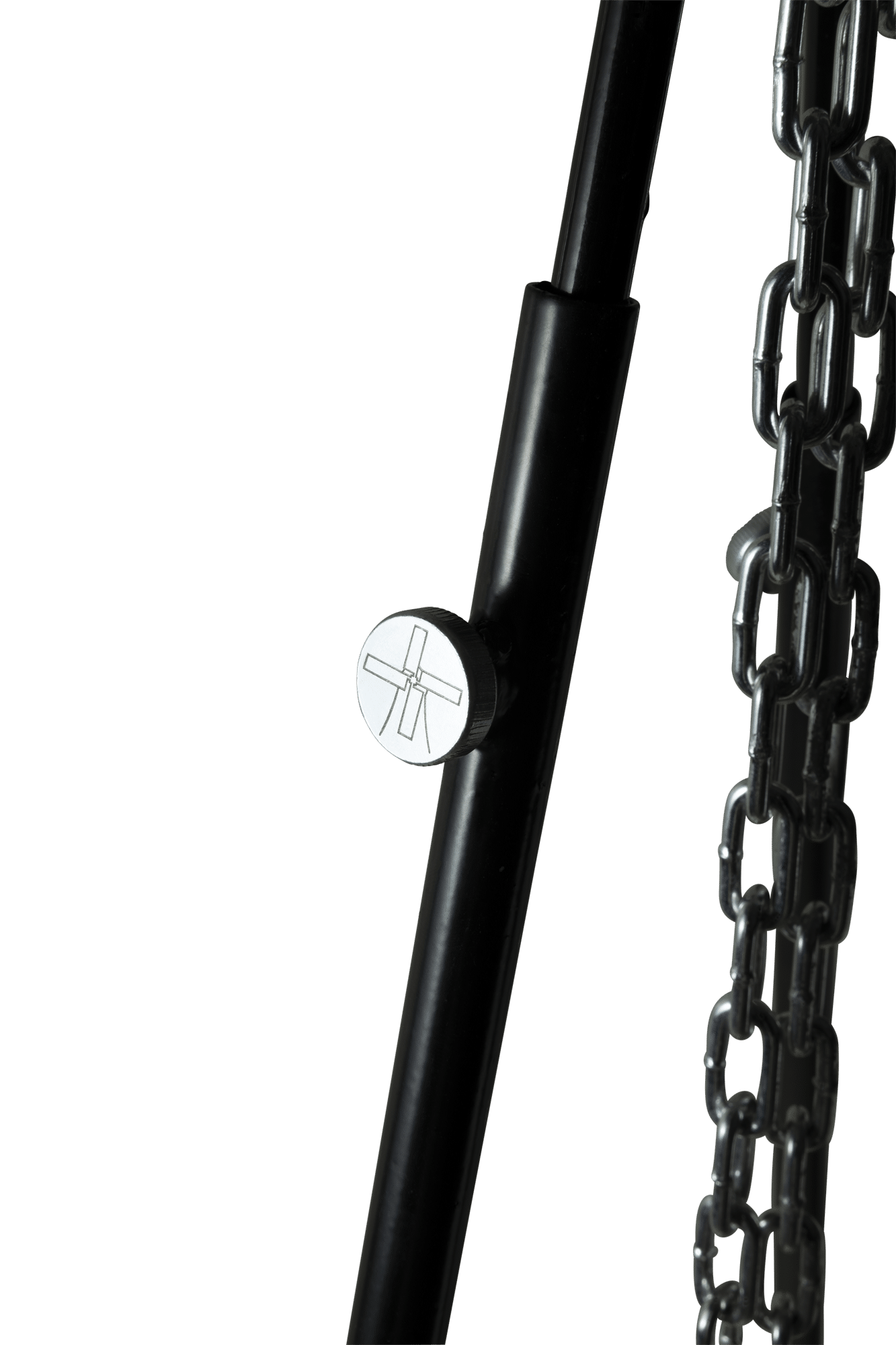 Dreibein-Verlängerung aus pulverbeschichtetem Stahl. Mehr Höhe, bessere Standfläche und ideal für Dutch Oven & Grillrost am Feuer.