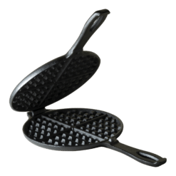 Gusseisen-Waffeleisen | Waffeln vom Grill & Feuer