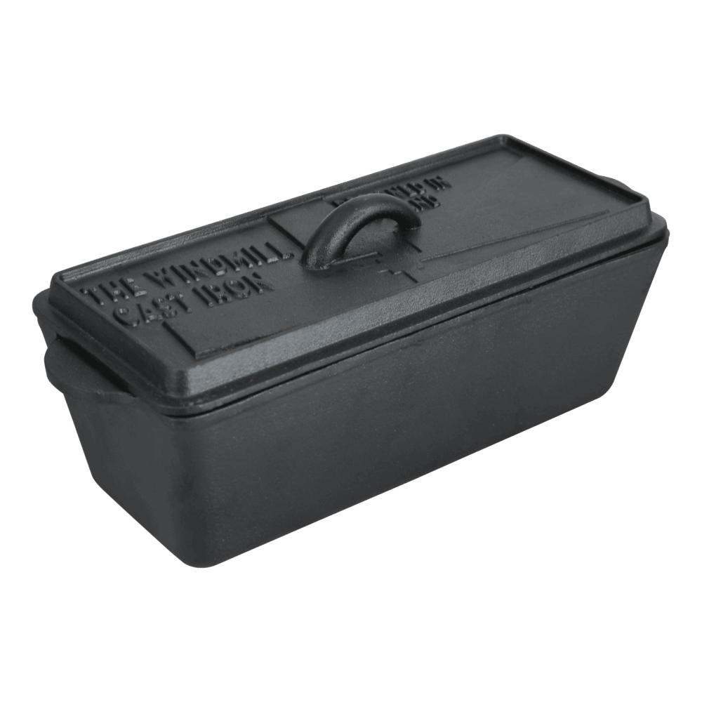 Brot-Dutch-Oven aus Gusseisen | Rechteckig & pre-seasoned