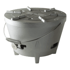 Camping-Ofen Ø 31,5 cm | Outdoor-Kocher ohne offenes Feuer