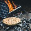 Gusseisen-Waffeleisen | Waffeln vom Grill & Feuer