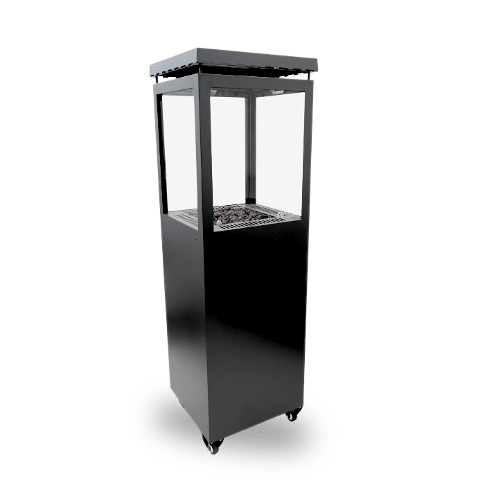 Terrassenheizung mit Gasbetrieb