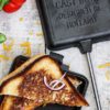 Sandwicheisen | Pie Iron mit langem Griff für Lagerfeuer & Grill